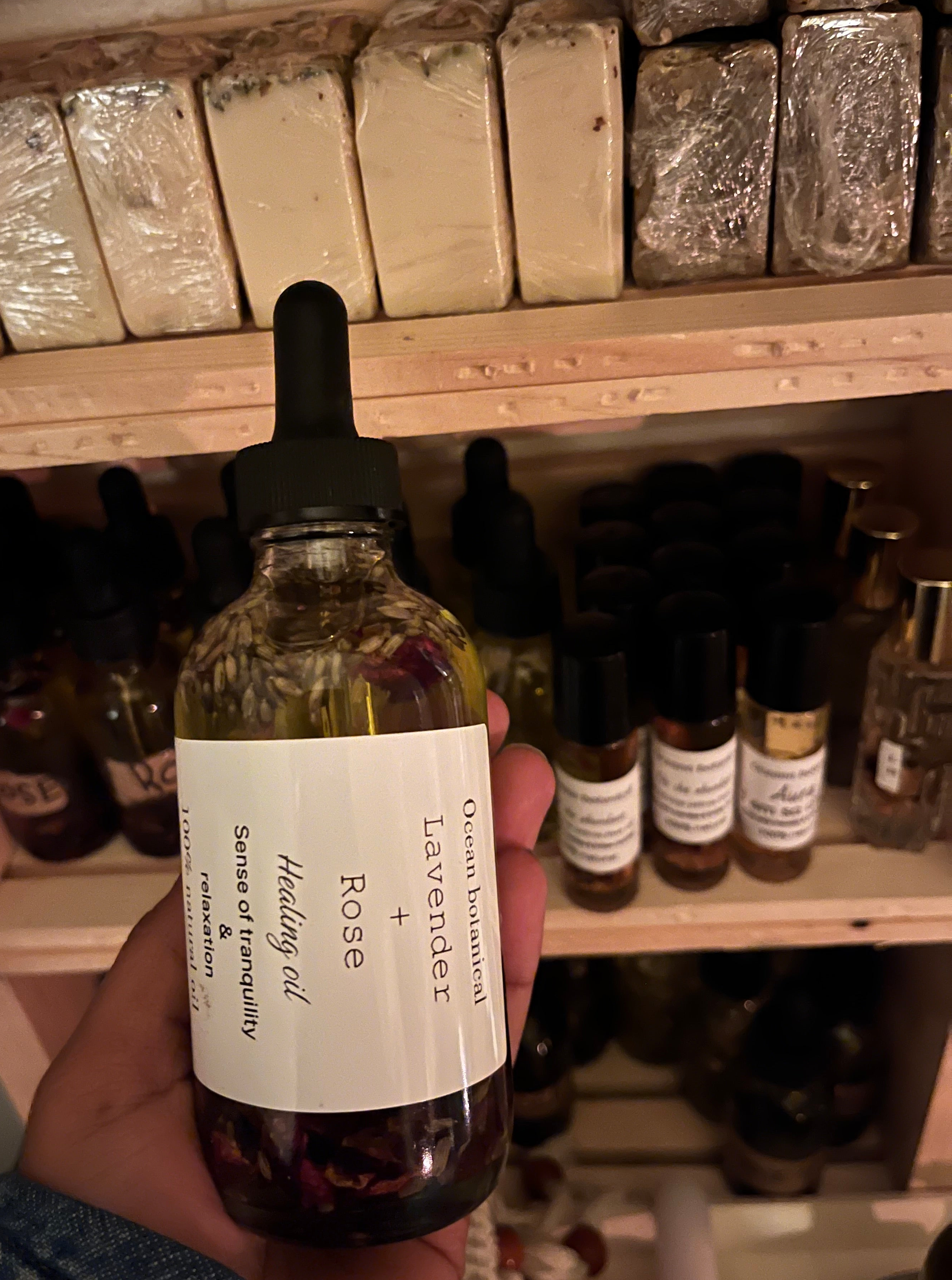 ￼￼ soothing sol Rose & lavender