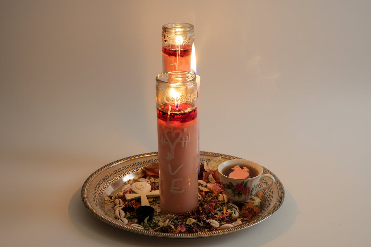 7 day Love  candle