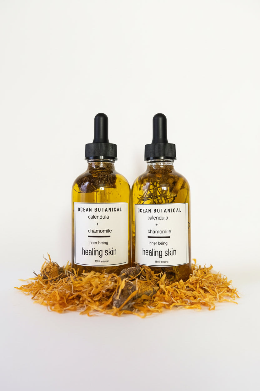 Chamomile & calendula body oil