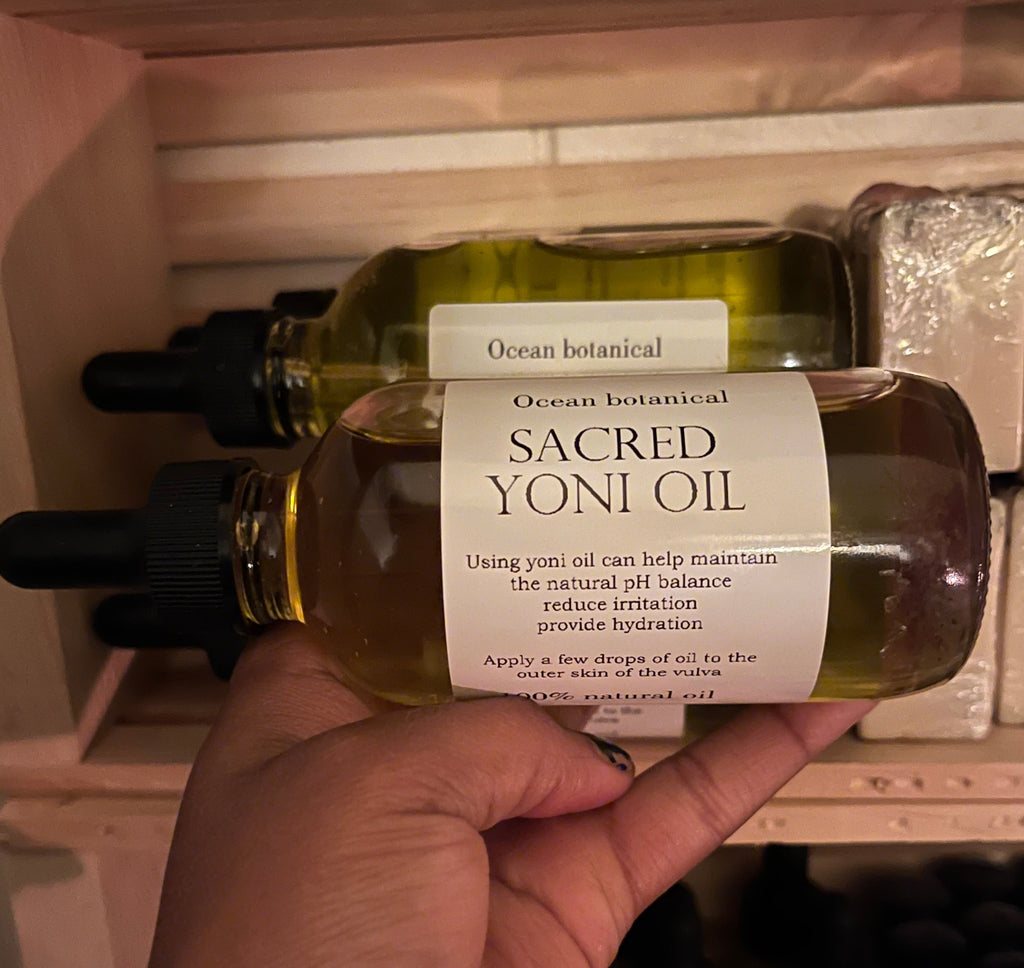 Sacred yoni oil