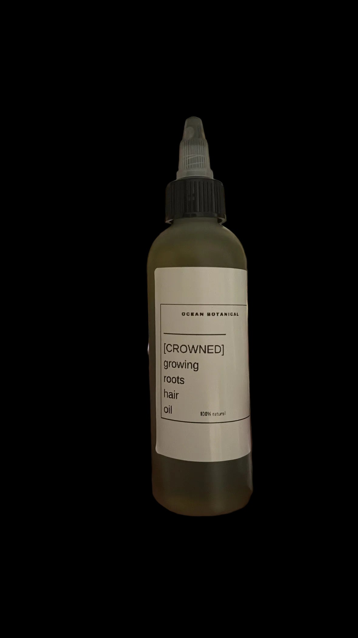 Crowned growing roots hair oil